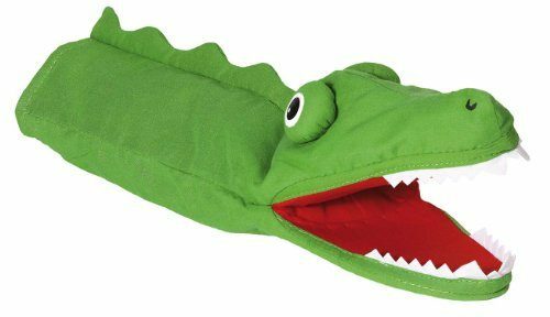 Goki 51988 - Handpuppe Krokodil