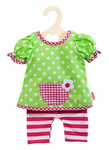 Heless 2255 - Hängerchen mit Leggings für Puppengröße, 35-45 cm