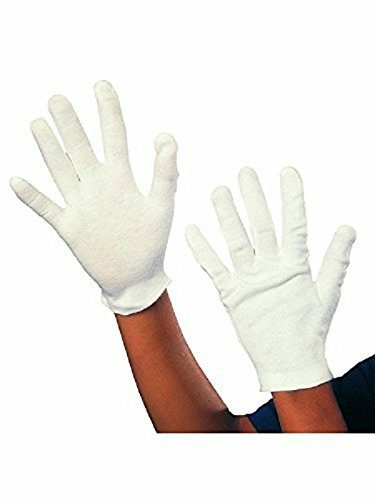 Kinder-Baumwollhandschuhe, weiß