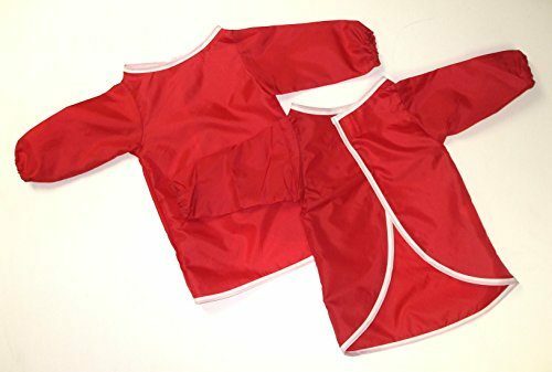 Roter Kinder Malkittel
