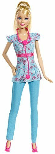 Mattel Barbie BDT23 - Puppe, Ich wäre gern Krankenschwester