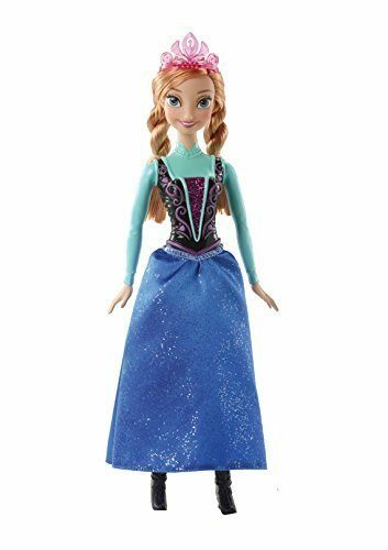 Mattel CFB81 - Disney Princess Märchenglanz Prinzessin Anna Puppe