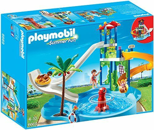 PLAYMOBIL 6669 - Aquapark mit Rutschentower