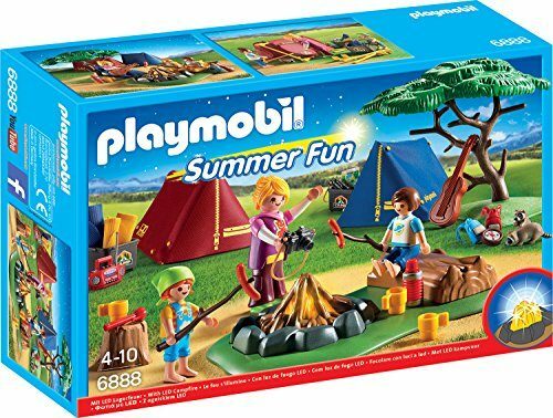PLAYMOBIL 6888 - Zeltlager mit LED-Lagerfeuer