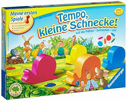 Ravensburger 21420 - erste Spiele Tempo, kleine Schnecke"
