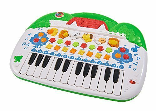 Simba 104018188 - ABC Tier Keyboard, mehrfarbig