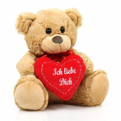 Teddybär mit Herz - Ich liebe Dich, 25 cm