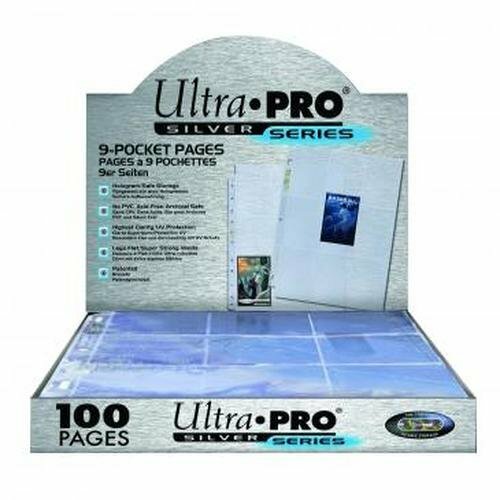 Ultra Pro 150122 - Silver Series Pages 9-Pocket, Sammelkartenzubehör