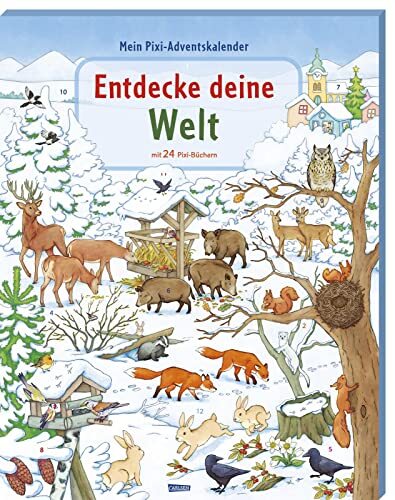 Pixi "Entdecke" Adventskalender 2023: Der Sachgeschichten-Pixi-Adventskalender für neugiereige Kinder ab 3 Jahren